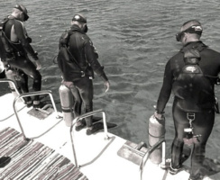 Entrata in acqua SideMount