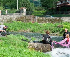 Riprese sul fiume