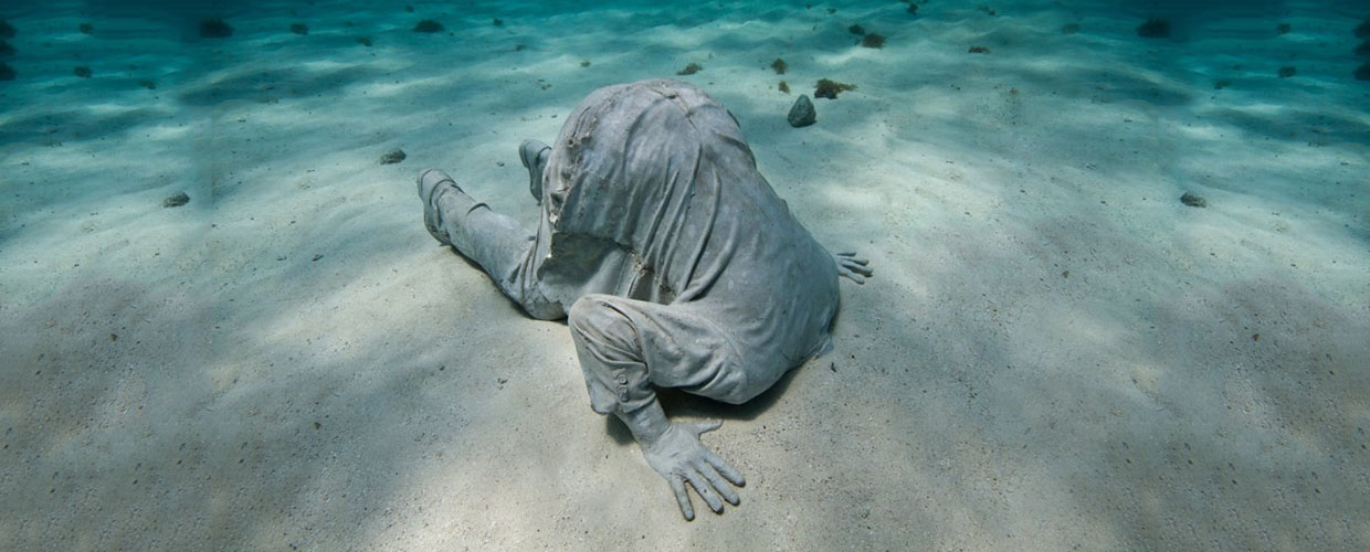 The Banker - Jason deCaires Taylor